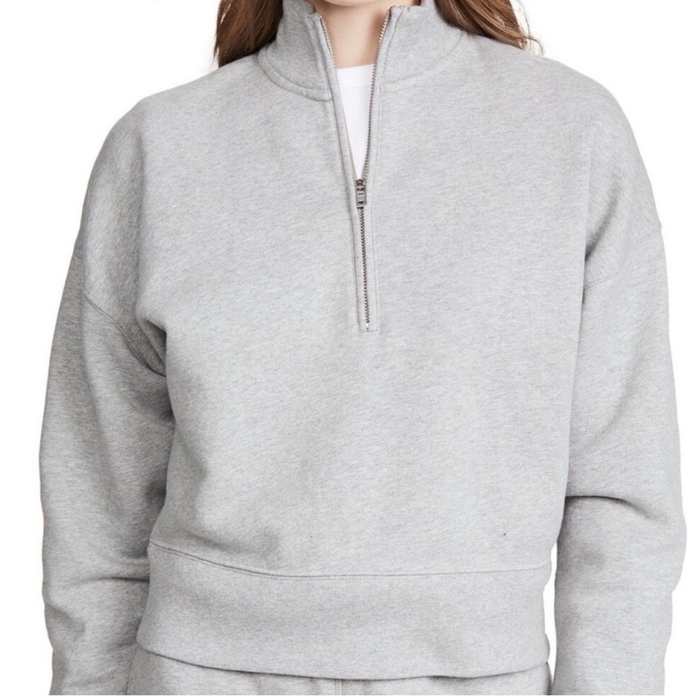 Reformation Marla Zip Sweatshirt